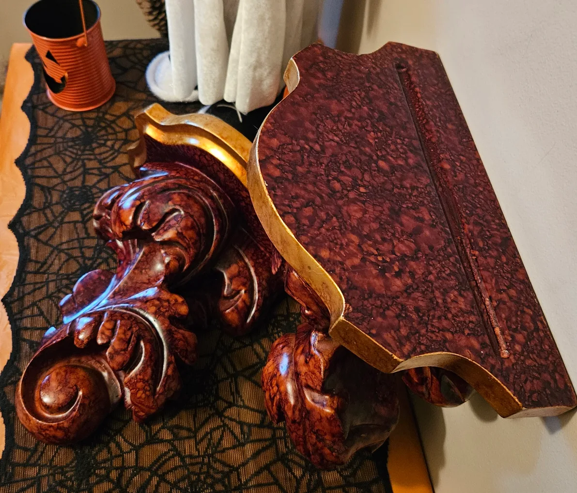 Vintage Wall Mount Sconce Shelves/Wall Corbels image indicator(5)