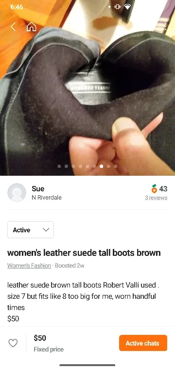 womens  tall brown suede leather boots and short boots image indicator(4)