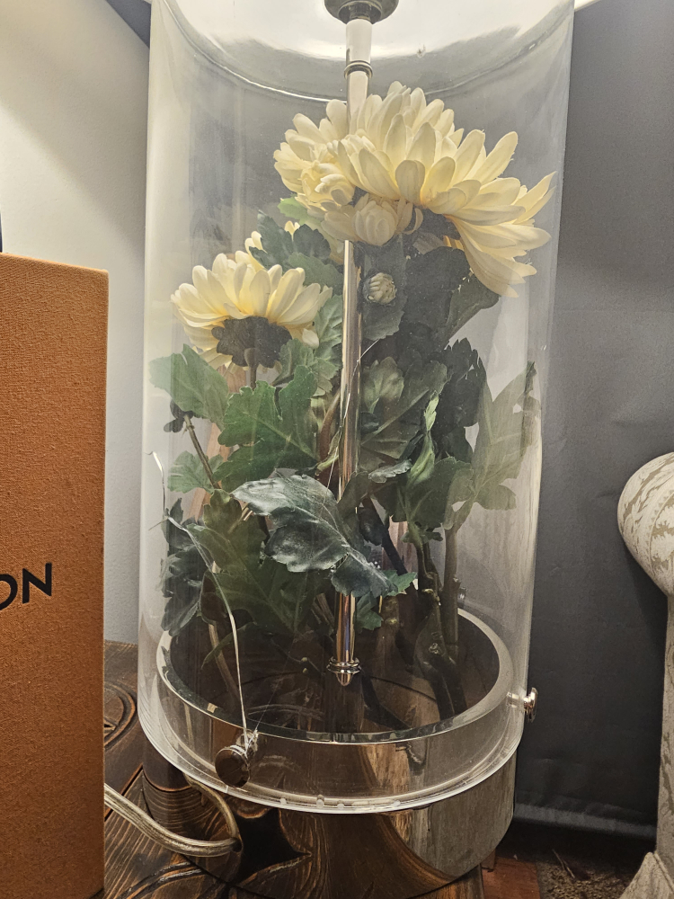 Clear Cylinder Table Lamp - photo 2
