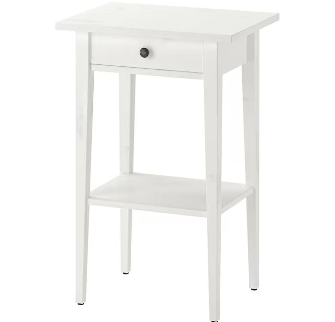 Solid pine bedframe - Queen (with slats and side table) - photo 3