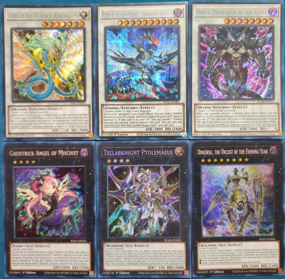 YUGIOH LOT#3 -FREE WITH PURCHASE OF LOT 1 AND 2 TOGETHER FOR $40 image indicator(6)