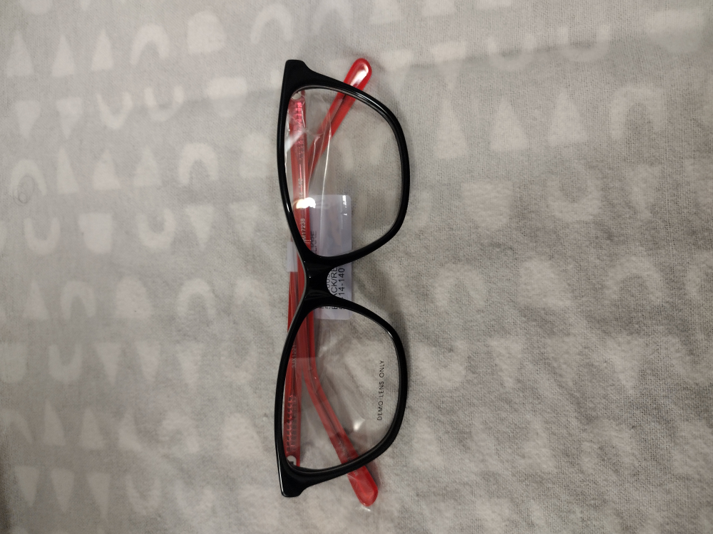 Black & Red Eyeglasses