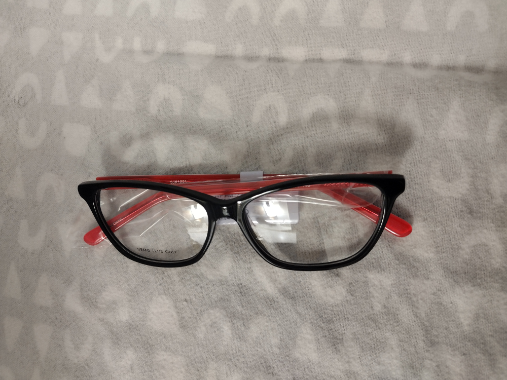 Black & Red Eyeglasses - photo 2