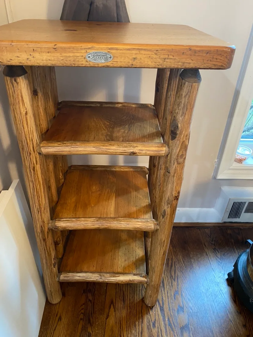 3 Shelf solid wood Stand thumbnail