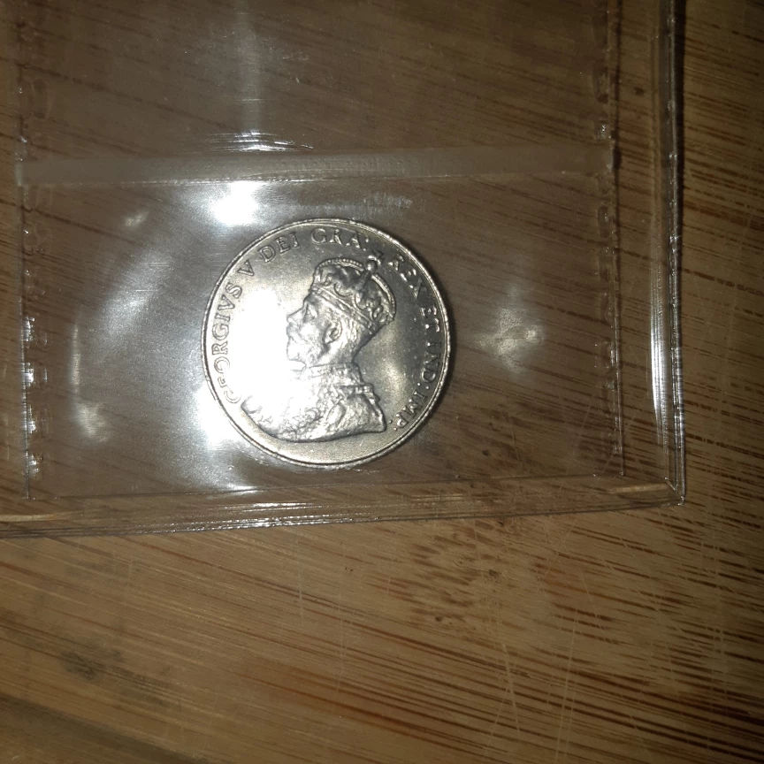 1922 Canadian 5 Cent Coin Graded MS63 - photo 4