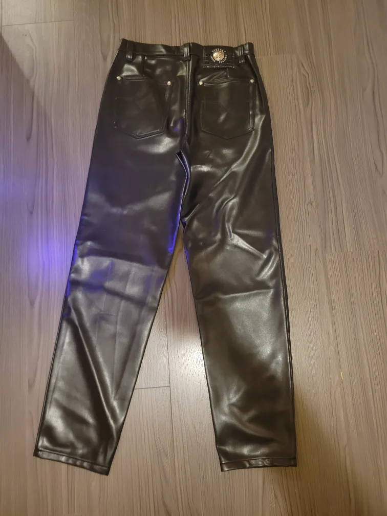 Versace Leather Pants image indicator(3)