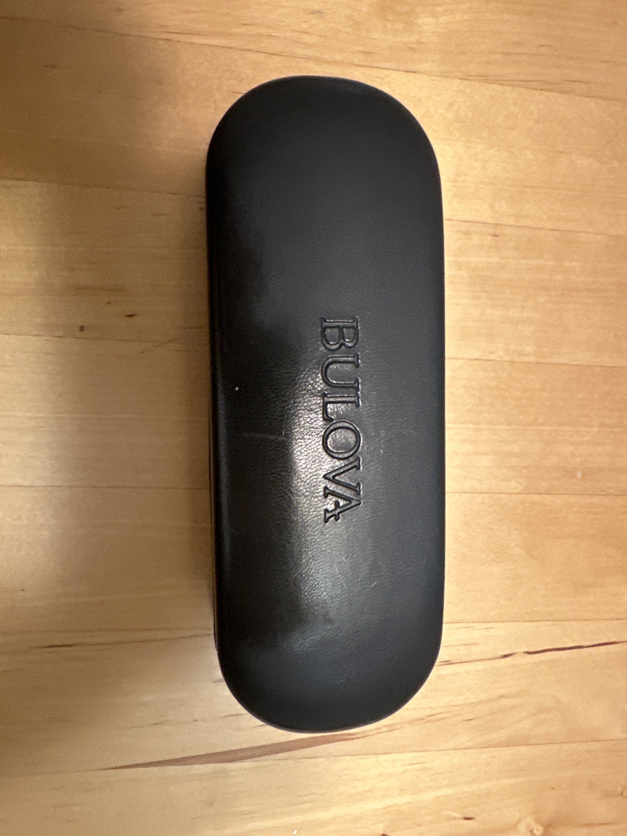 Bulova Eyeglass Case with cloth