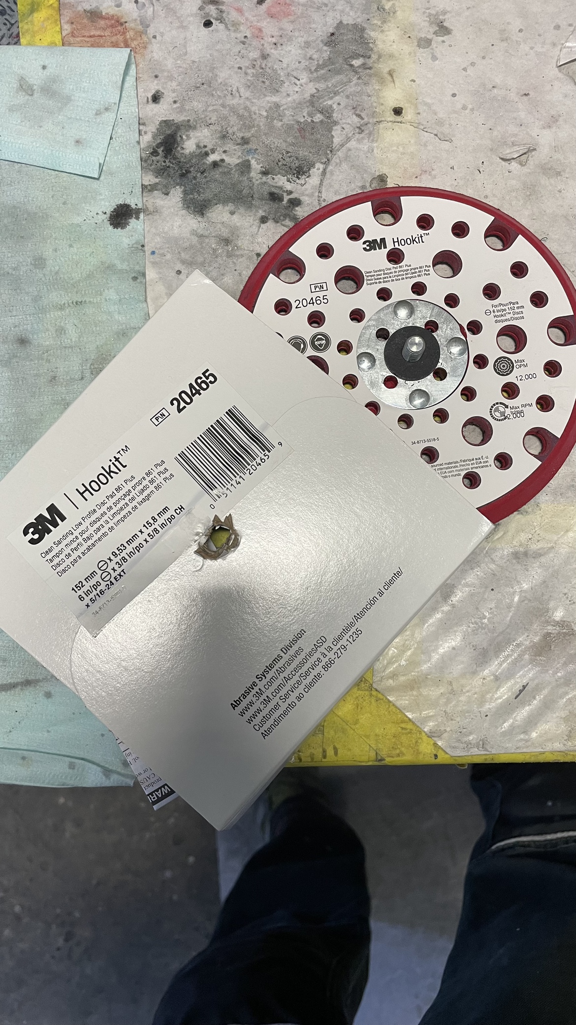 3M Hookit Sanding Disc 6 inch - photo 3