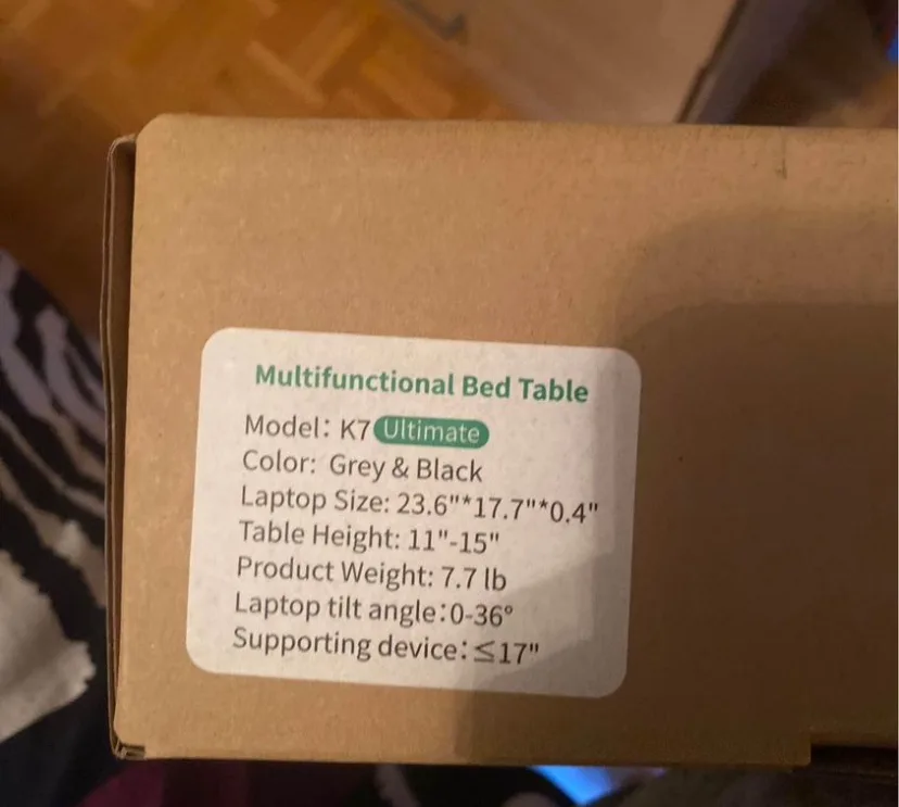 Multifunctional Laptop Desk image indicator(9)