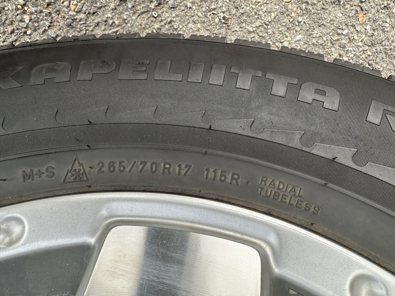 Set of 4 Toyota Wheels and Tires - photo 4