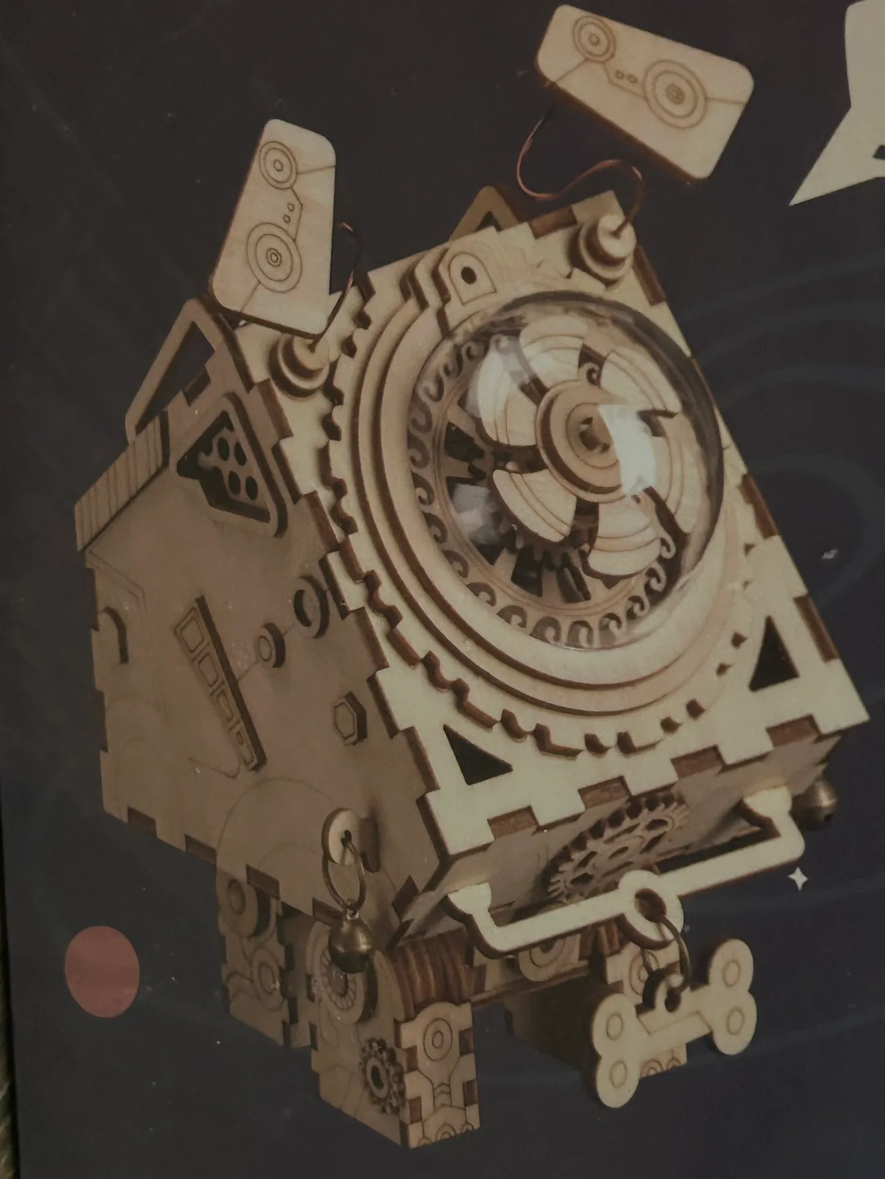 Wooden Steampunk Music Box Kit image indicator(3)