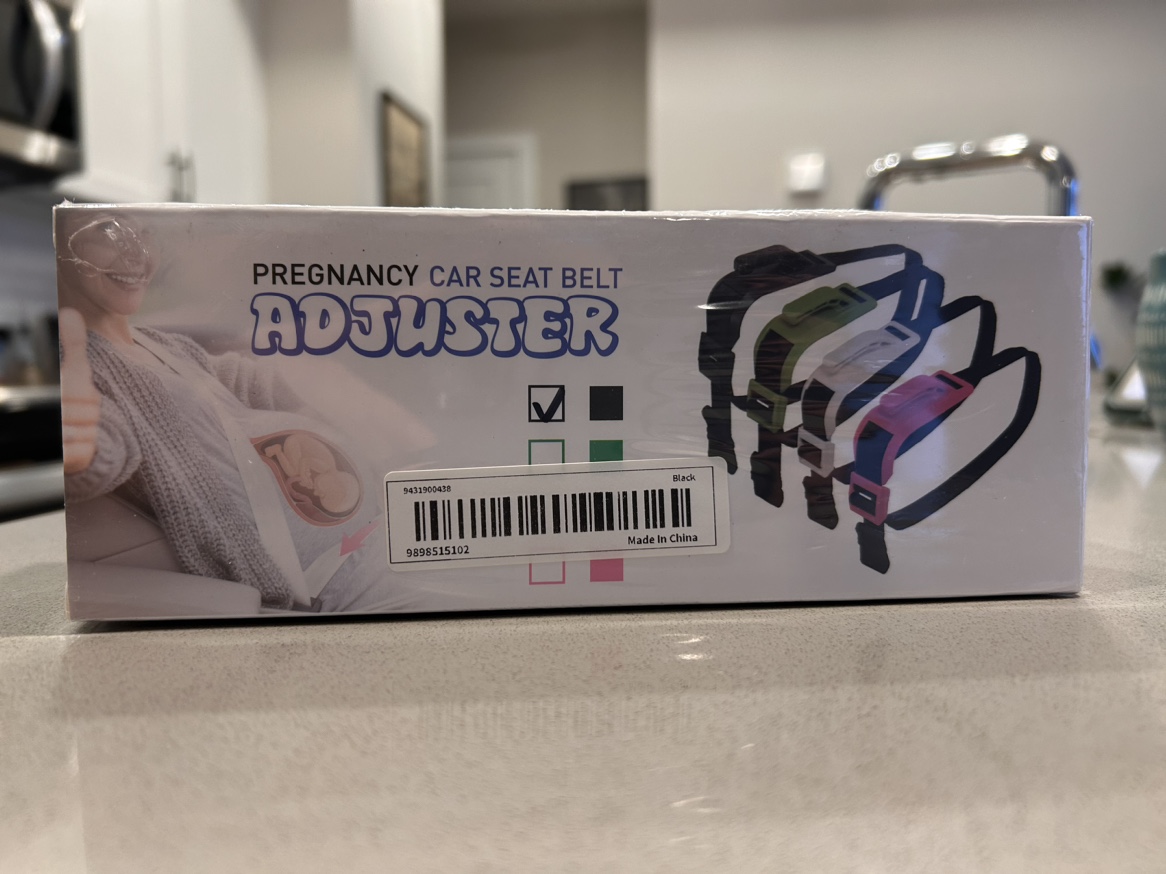 Pregnancy Car Seat Belt Adjuster