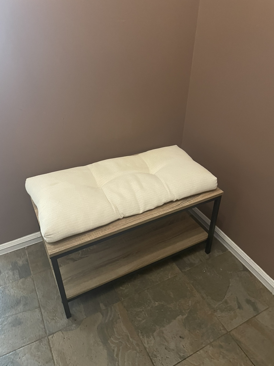 Bench with Storage Shelf - photo 2