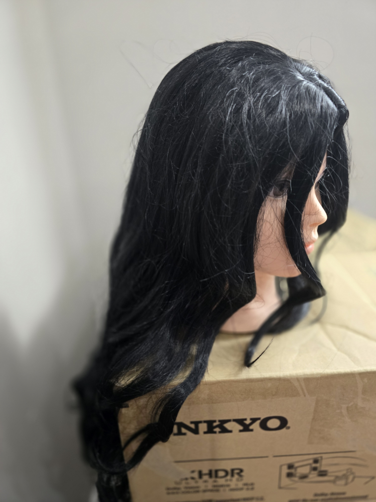 Black Long Wavy Wig - photo 5