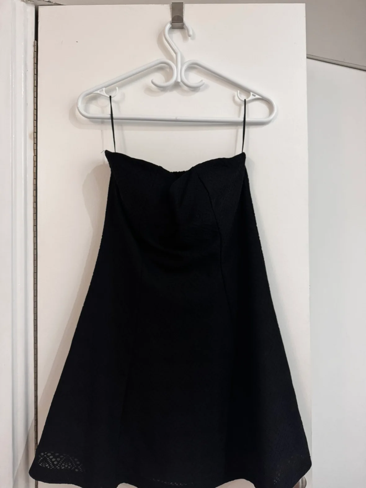 Black Strapless Dress - Size L thumbnail
