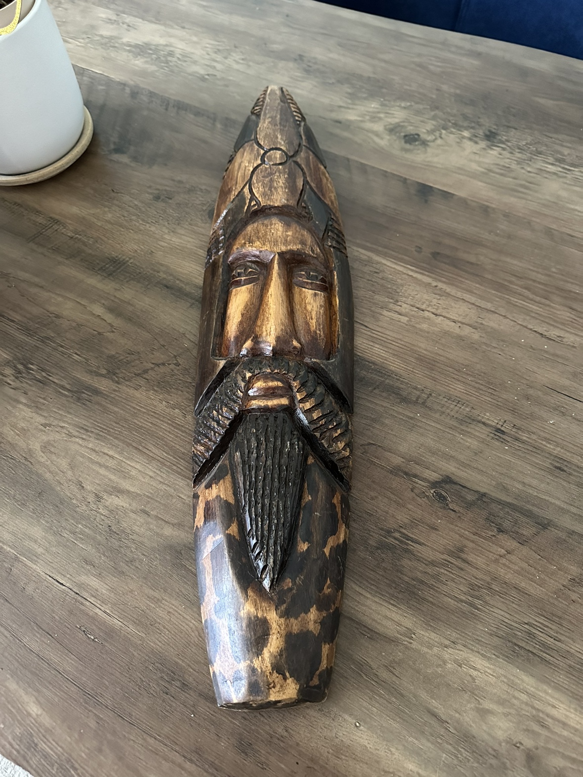 Decorative Carved Wooden Mask