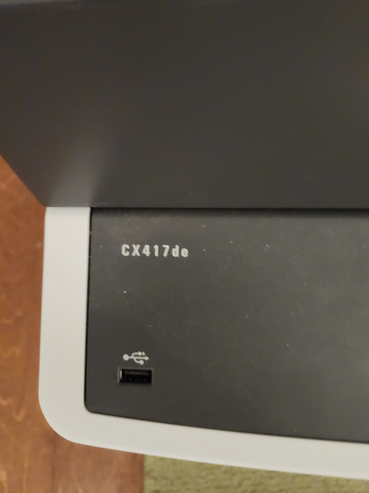 Lexmark CX417de Colour Laser Printer - photo 2