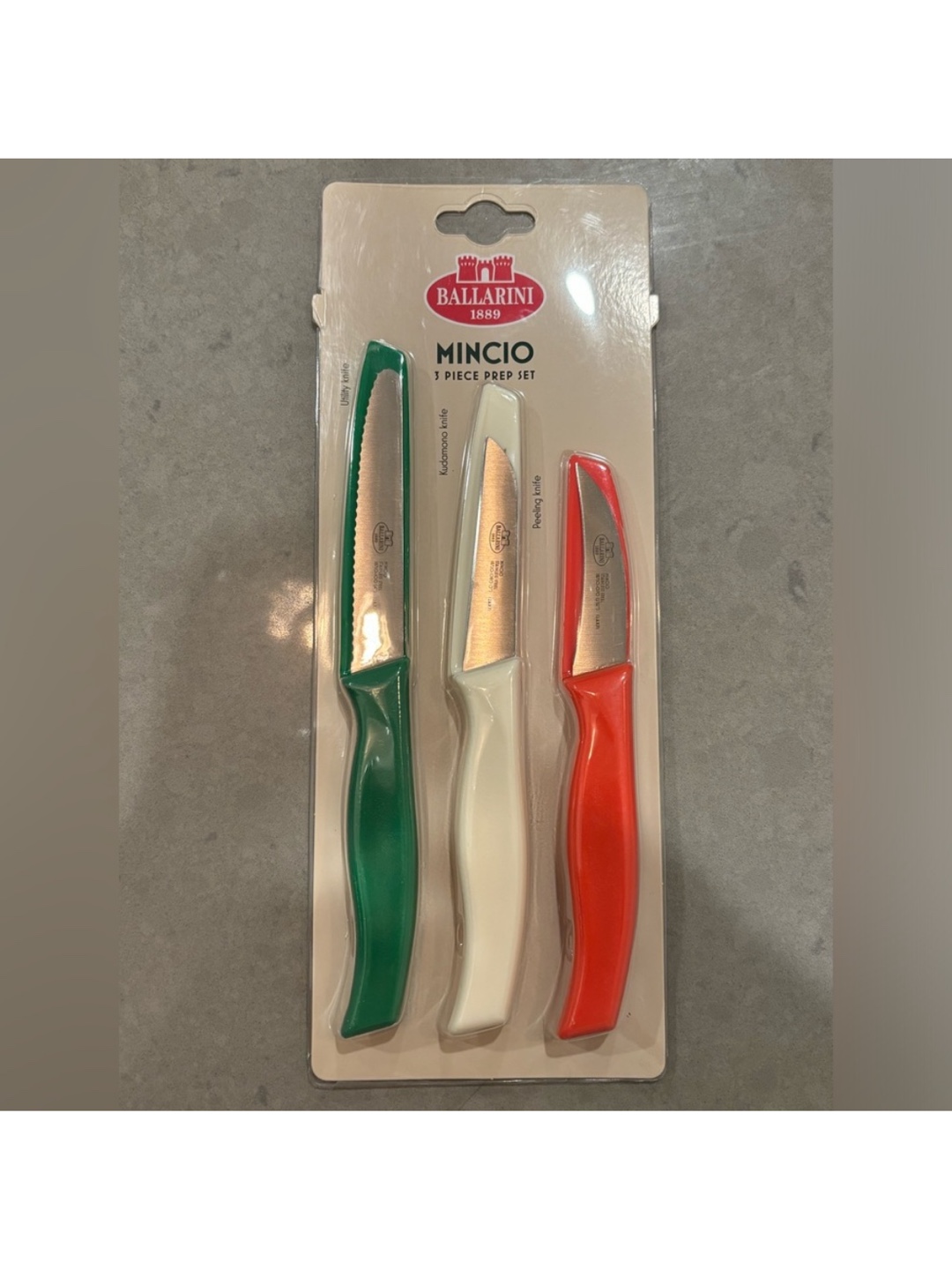 Brand New Zwilling Ballarini Mincio 3 Piece Prep Set