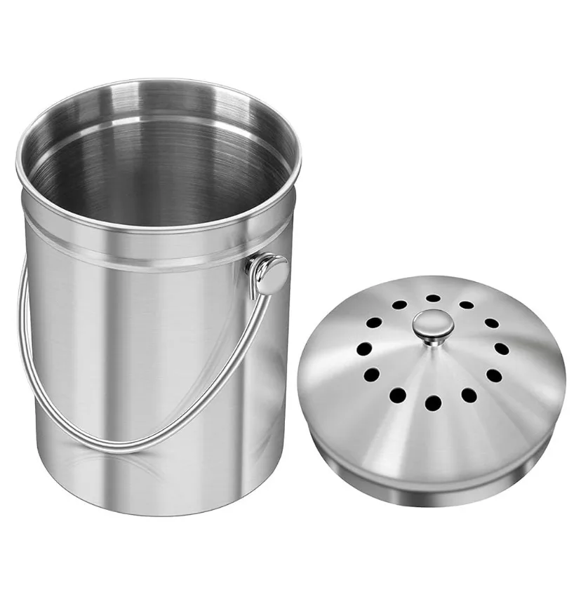 Stainless Steel Compost Bin thumbnail