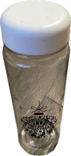 Christmas Water Bottle #freecycle thumbnail