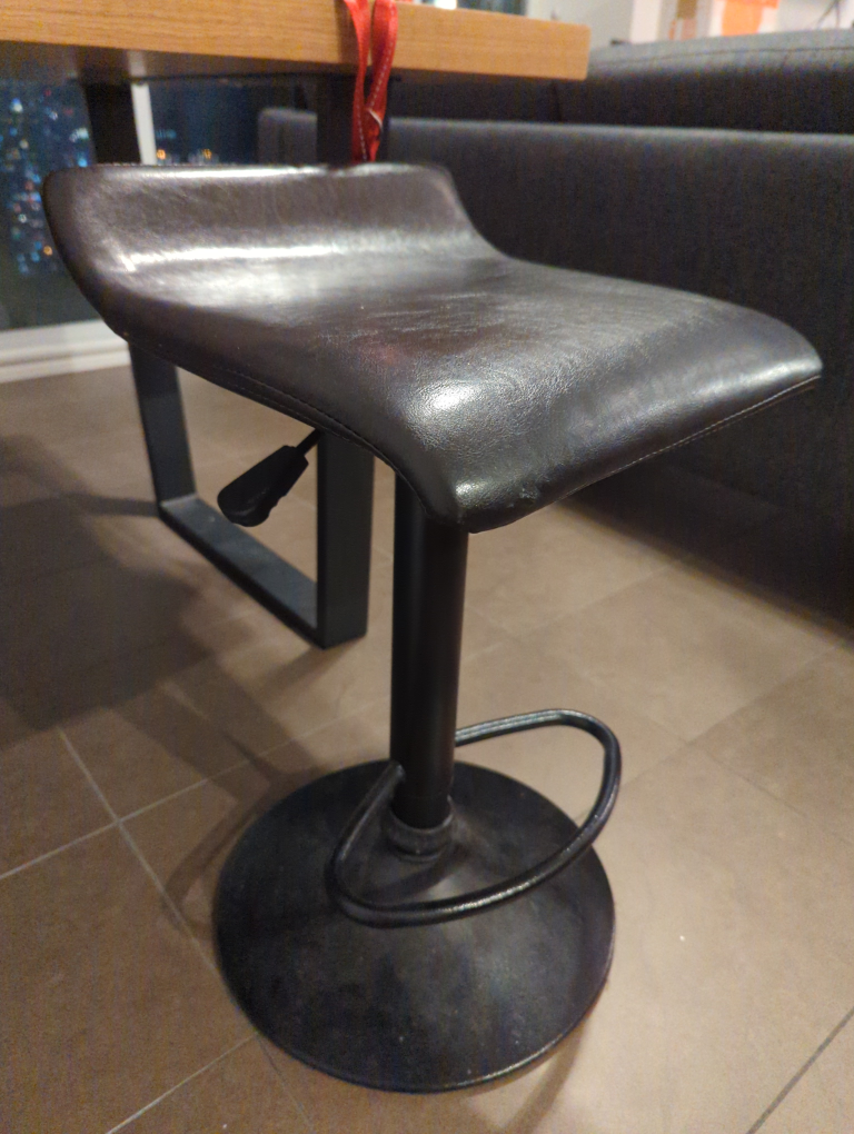 Black Bar Stool - set of 2