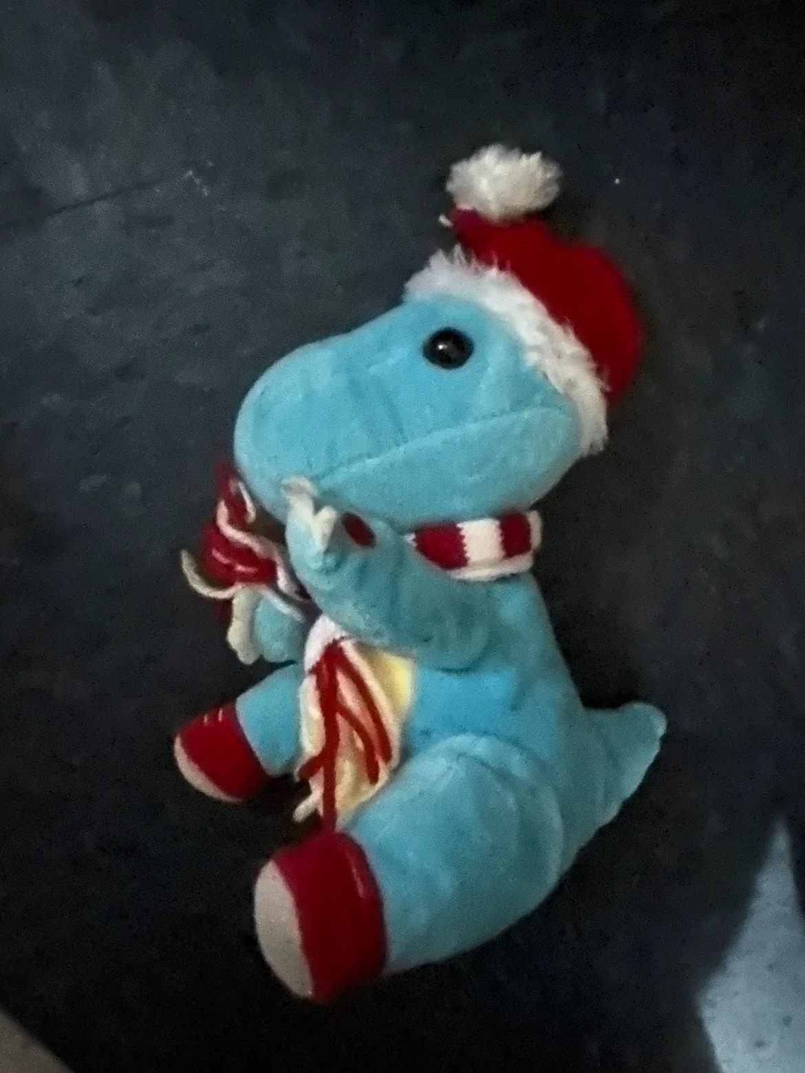 Plush Christmas Dinosaur Toy thumbnail