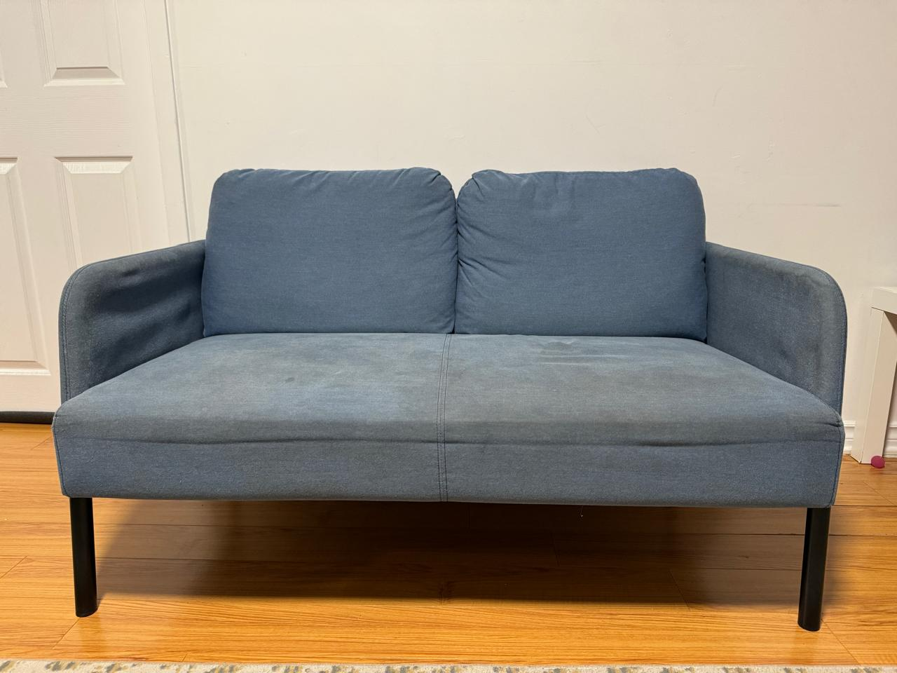 Move out sale Blue Loveseat - photo 2