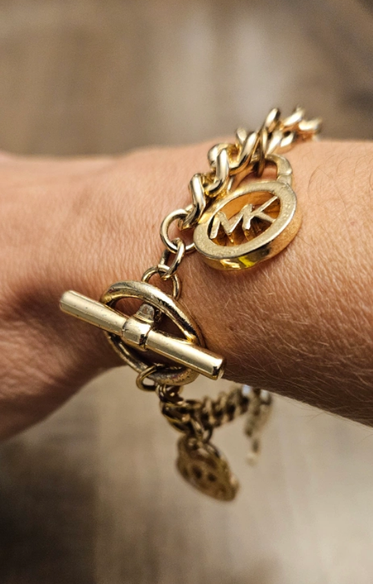 Michael Kors Gold Chain Charm Bracelet - photo 2