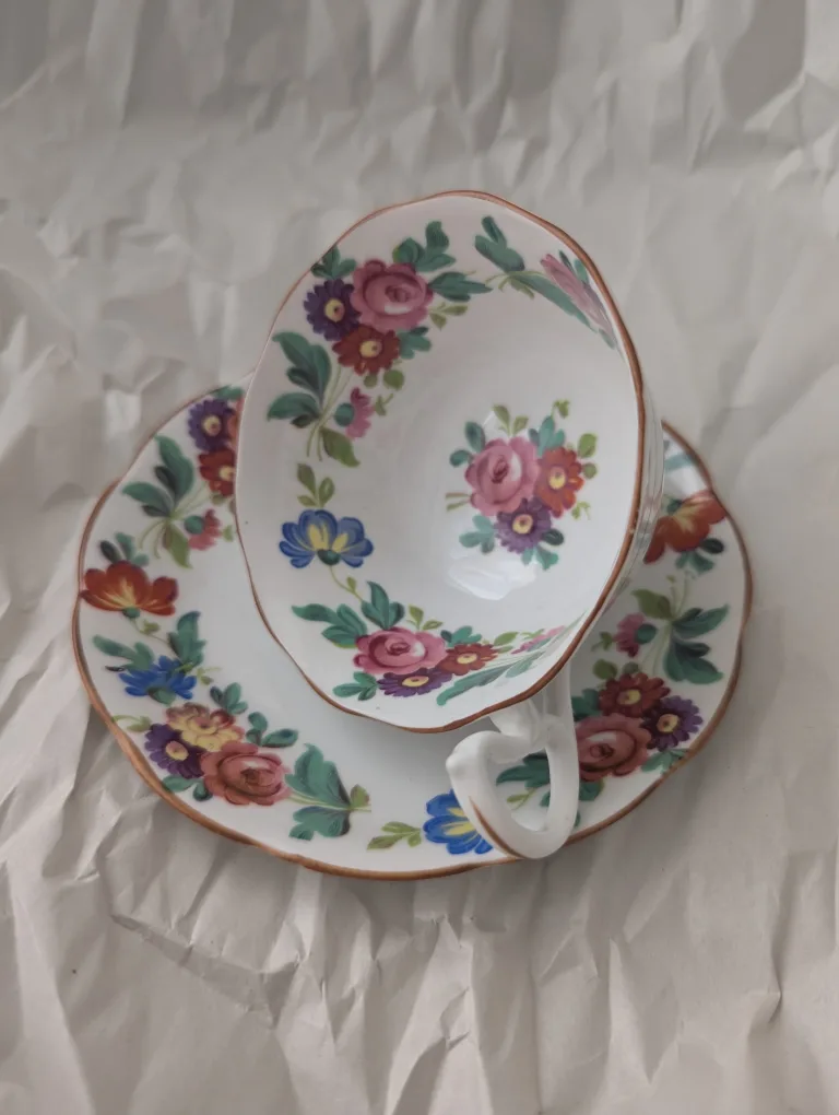 Royal Albert Old Swansea Teacup and Saucer image indicator(2)