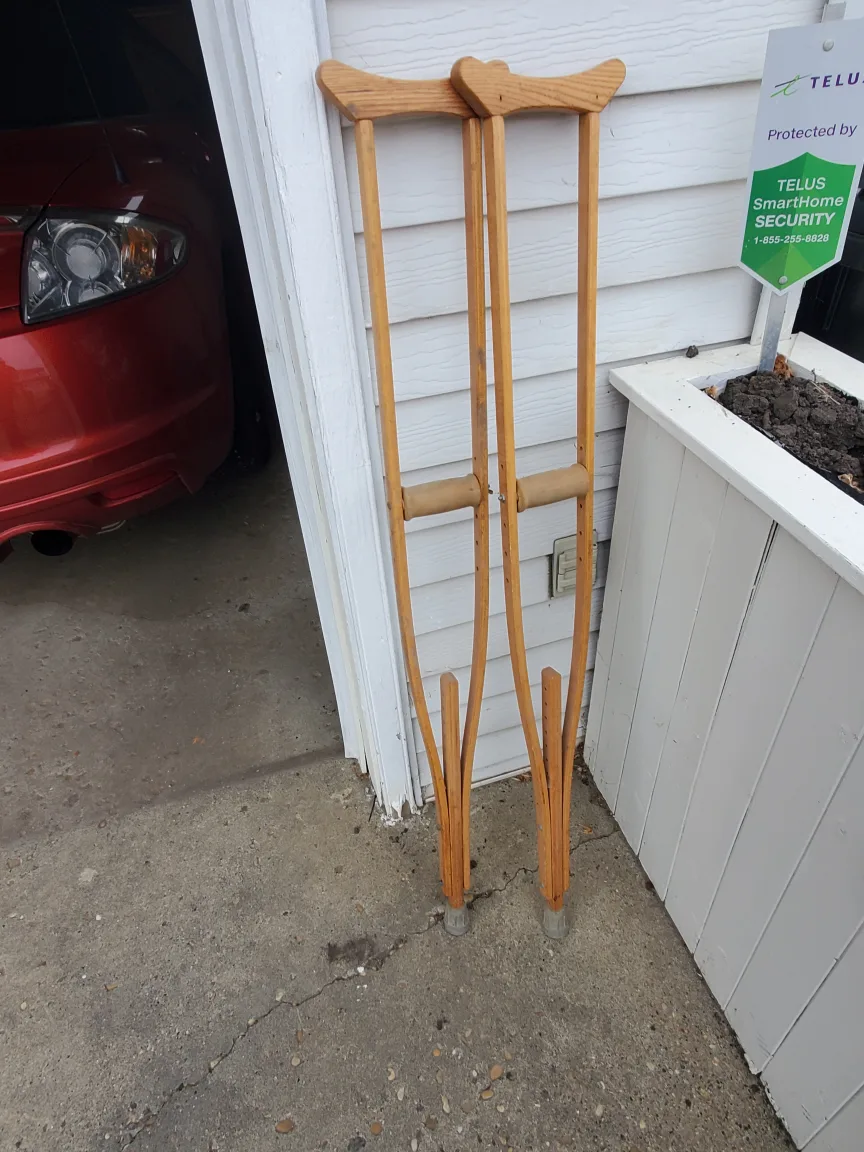 Wooden Crutches thumbnail