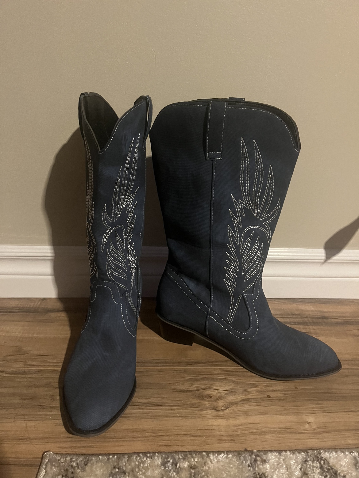 Blue Cowgirl Boots