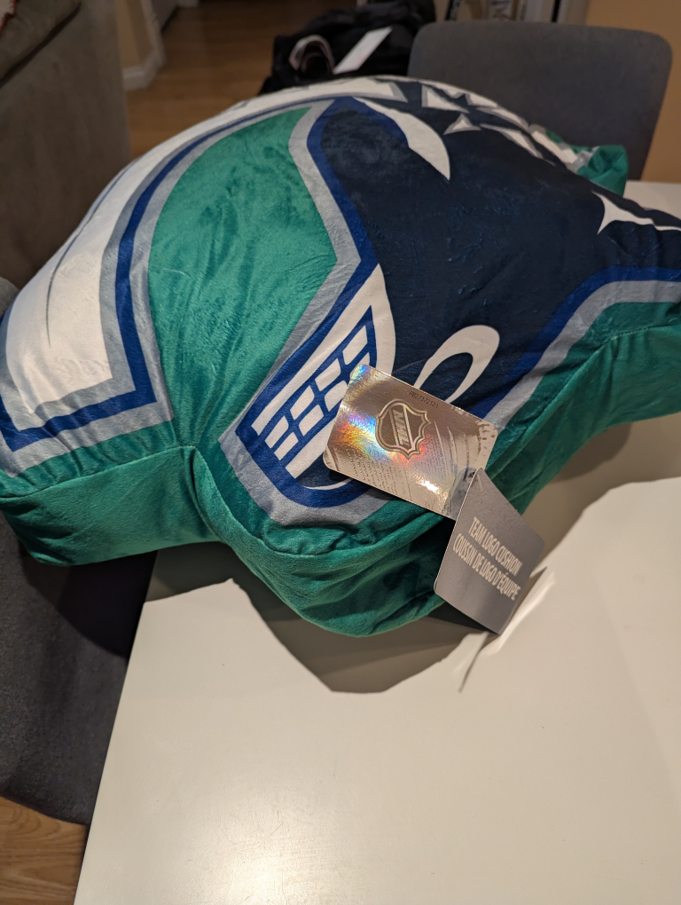 Vancouver Canucks NHL Plush Pillow - photo 2