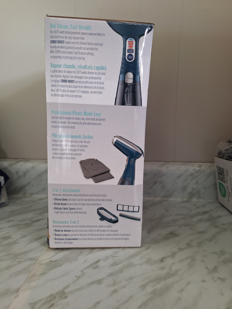 Conair Turbo ExtremeSteam Handheld Garment Steamer - photo 3