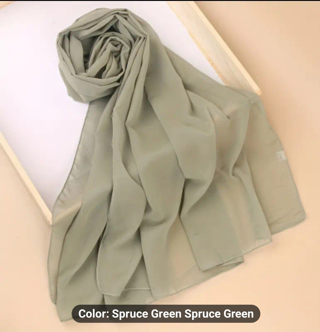 Chiffon Hijab Scarf - photo 4