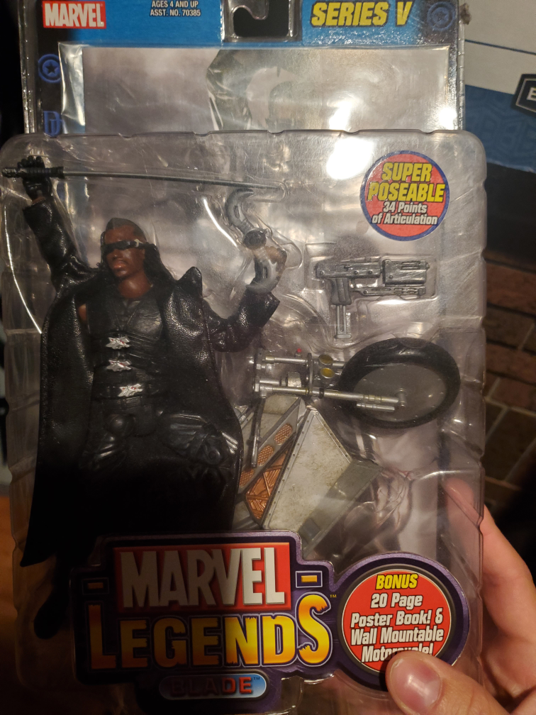 Marvel Legends Series 5 Blade Figure