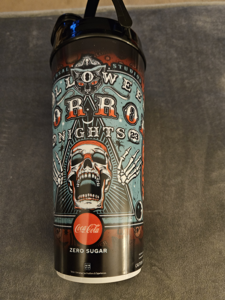 Halloween Horror Nights insulated Beverage Cup #freecycle