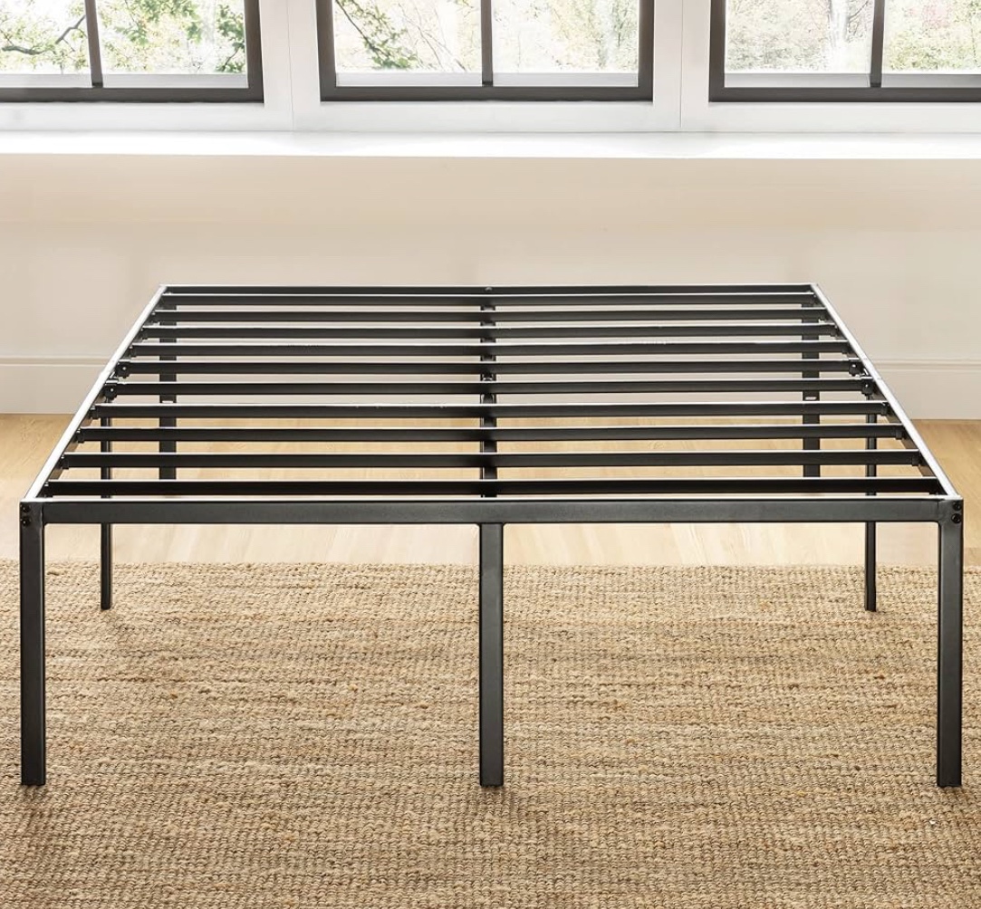 Metal Bed Frame & Mattress - photo 3