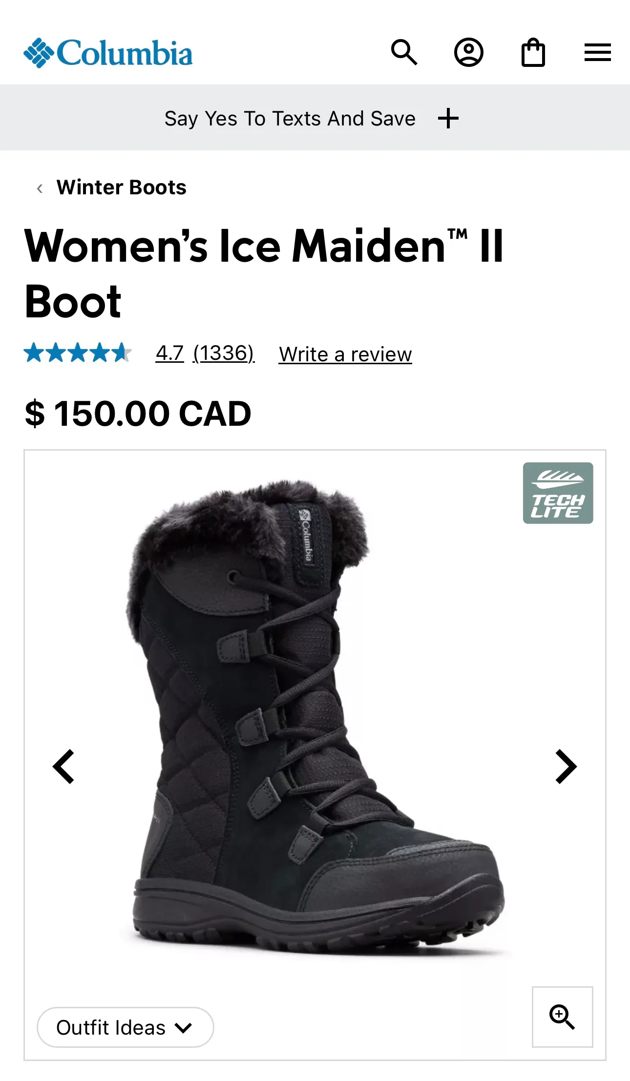 Women Columbia winter boots size 6 image indicator(5)