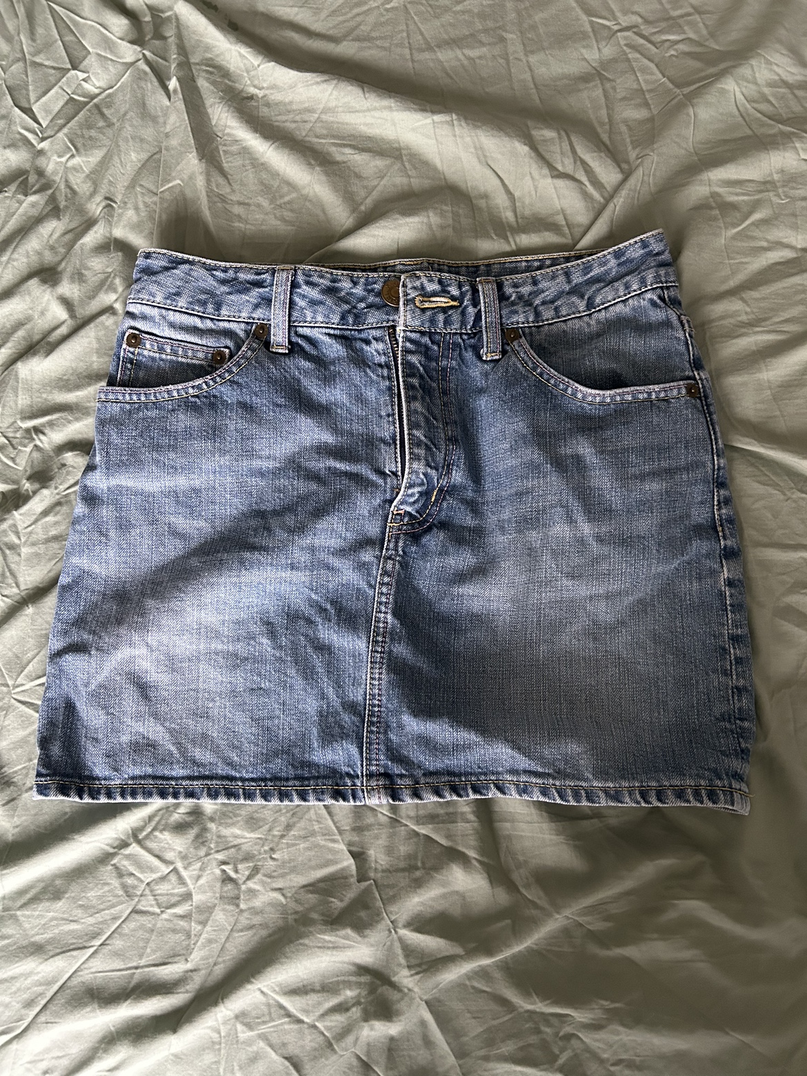 X-Girl Denim Mini Skirt
