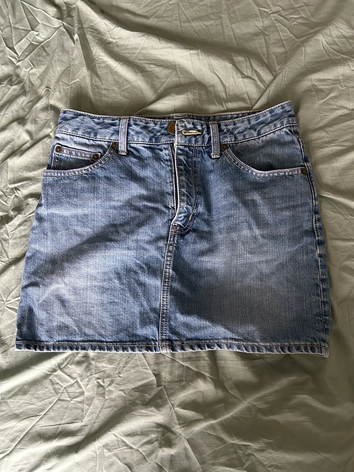 X-Girl Denim Mini Skirt