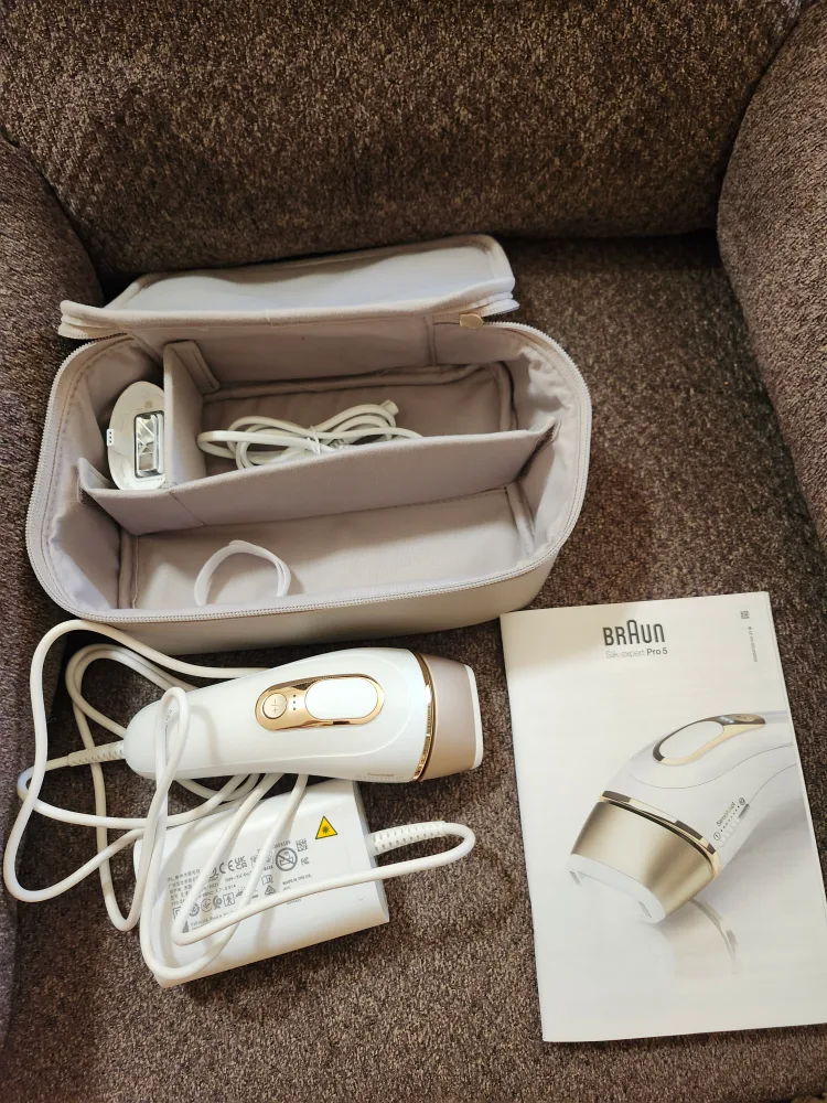 ☑️Braun Silk Pro 5 IPL hair removal system image indicator(2)