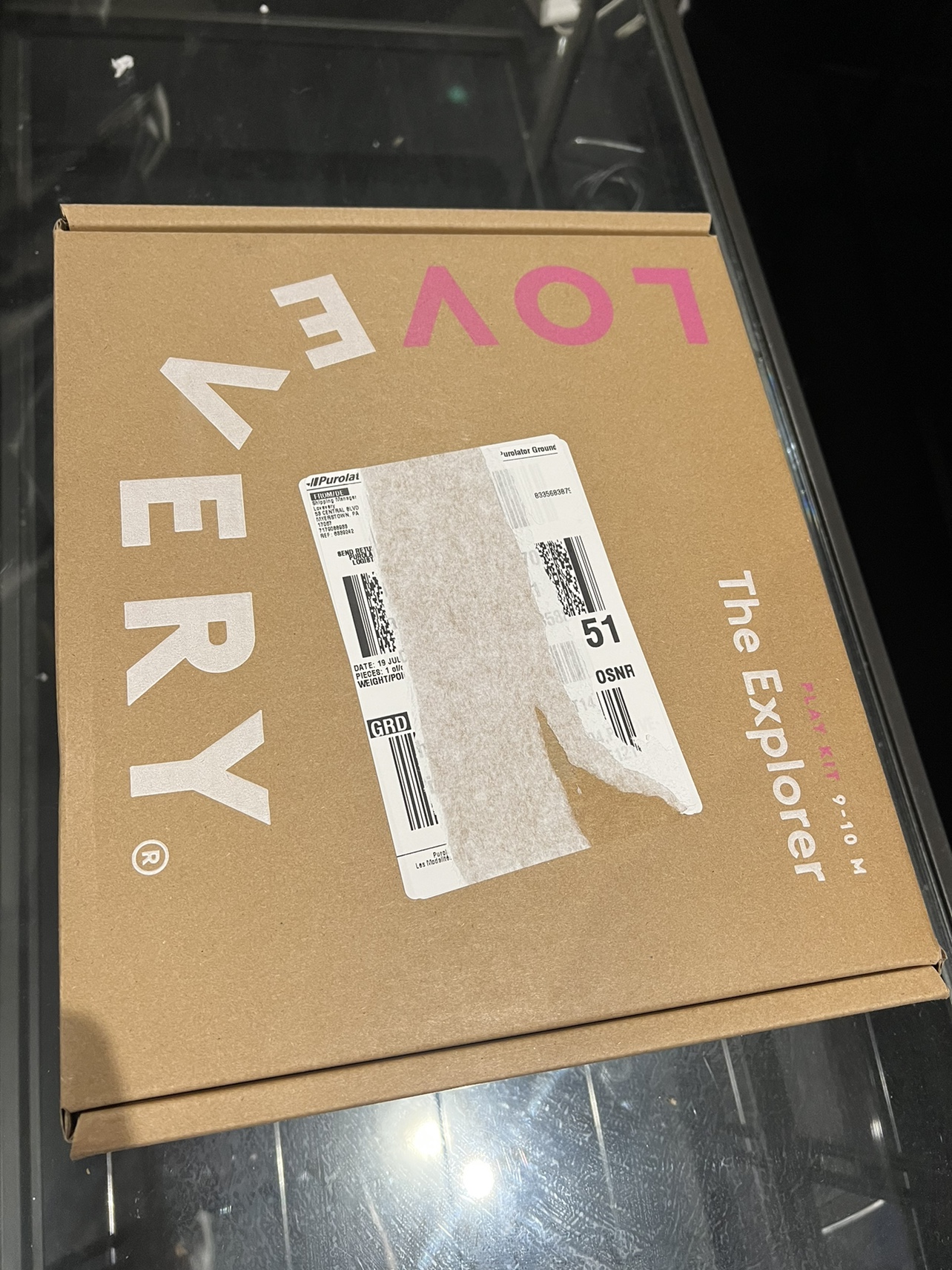 Lovevery The Explorer Play Kit (9-10 months) Unopened Box