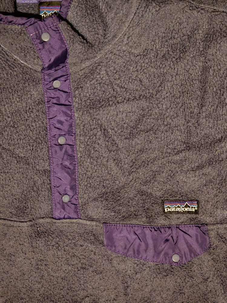 Vintage Patagonia Green Pullover Fleece Made In The USA Size S - photo 5