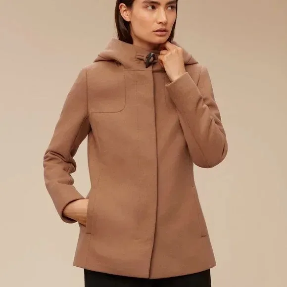 Babaton Atelier Camel Brady Wool Coat thumbnail
