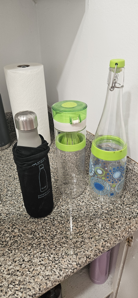 Water bottles