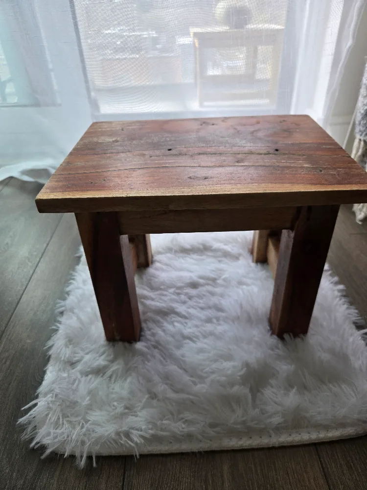 Wooden Stool image indicator(2)