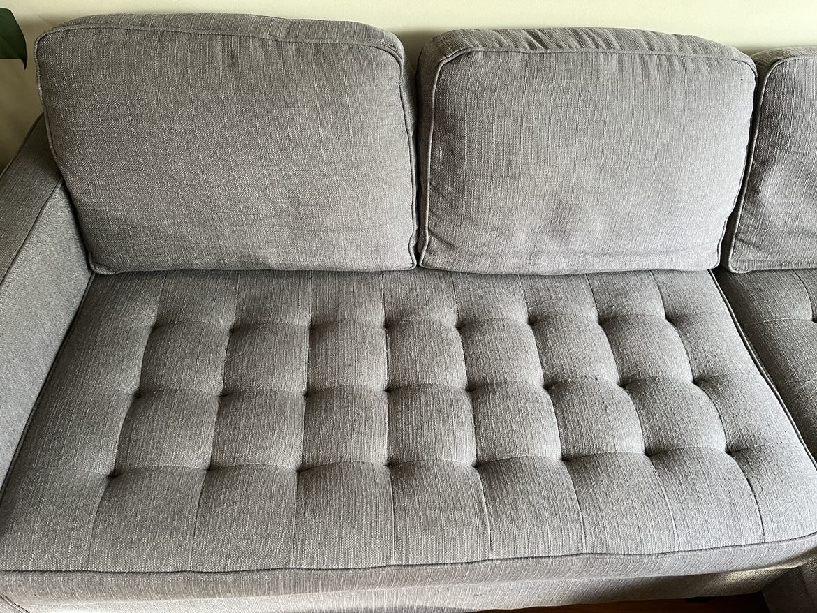Grey Sectional Sofa - photo 4