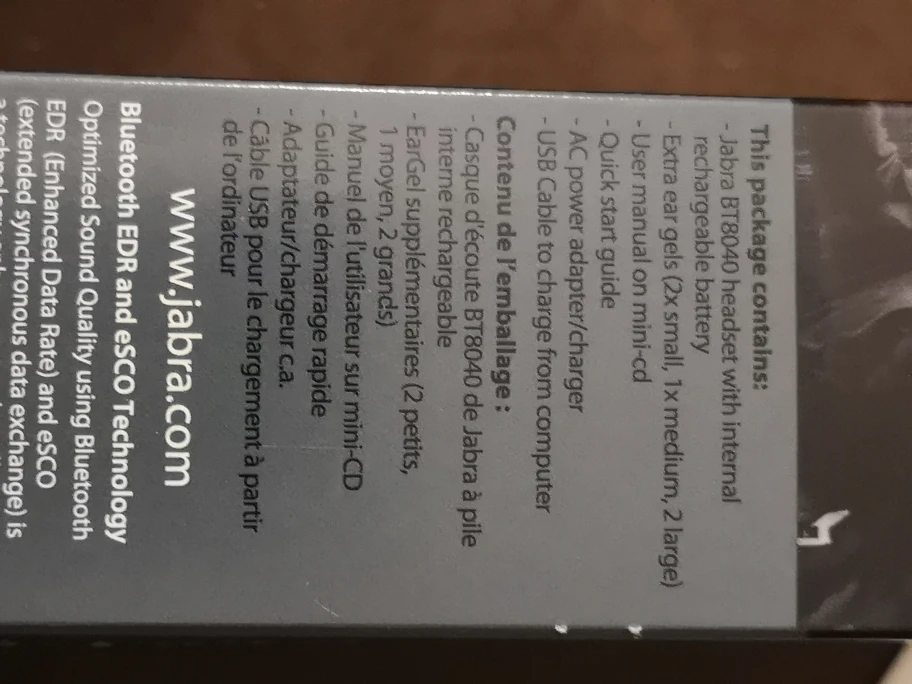 Jabra BT8040 Bluetooth Headset - photo 3