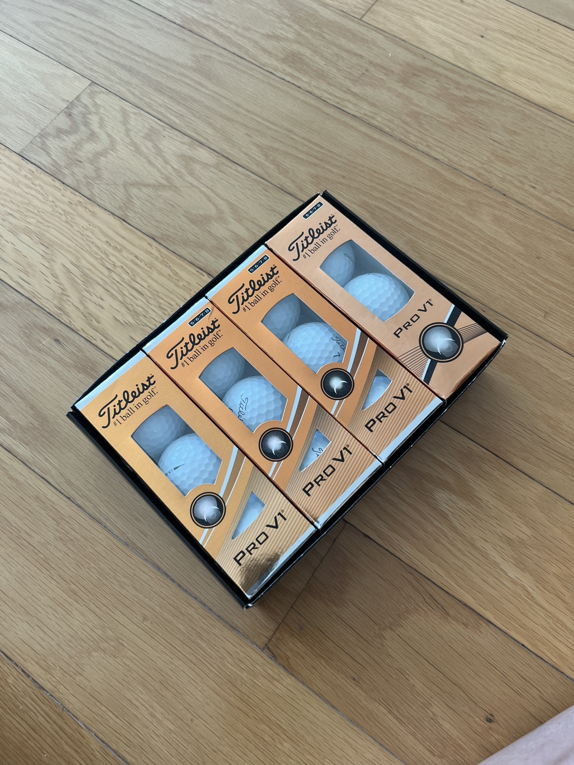 Titleist Pro V1 Golf Balls 12pcs. Org.$55