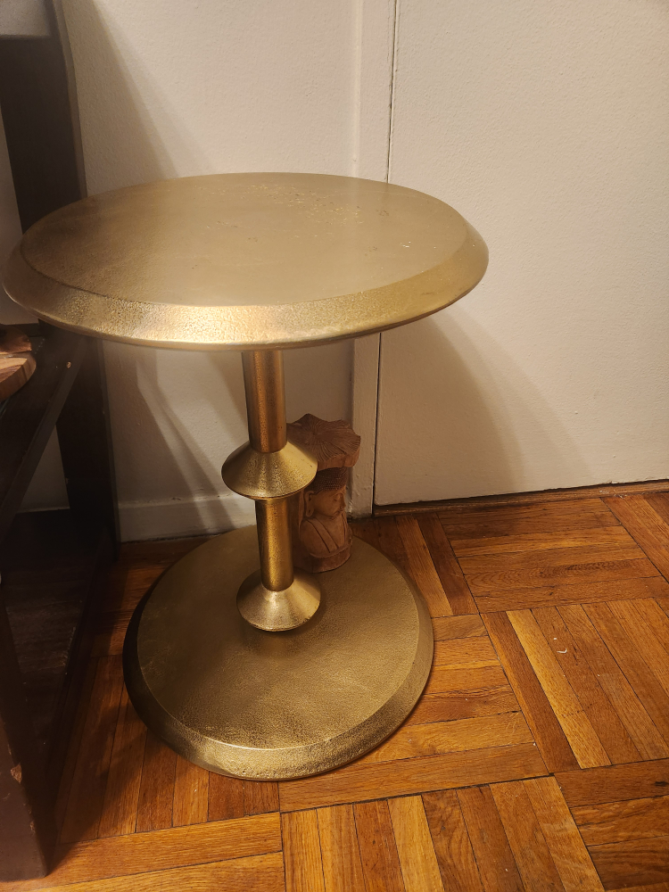 Gold Accent Table - photo 3